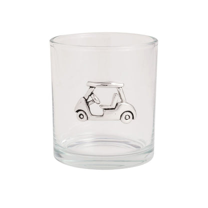 Mud Pie Mud Pie Golf Double Old Fashioned Glass | CeCe's Home & Gifts