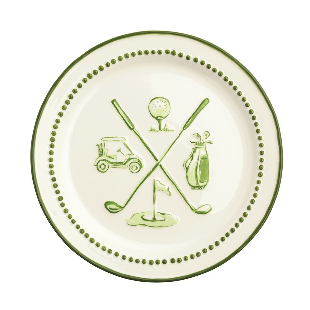 Mud Pie Mud Pie Golf Platter | CeCe's Home & Gifts