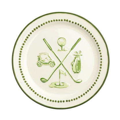 Mud Pie Mud Pie Golf Platter | CeCe's Home & Gifts