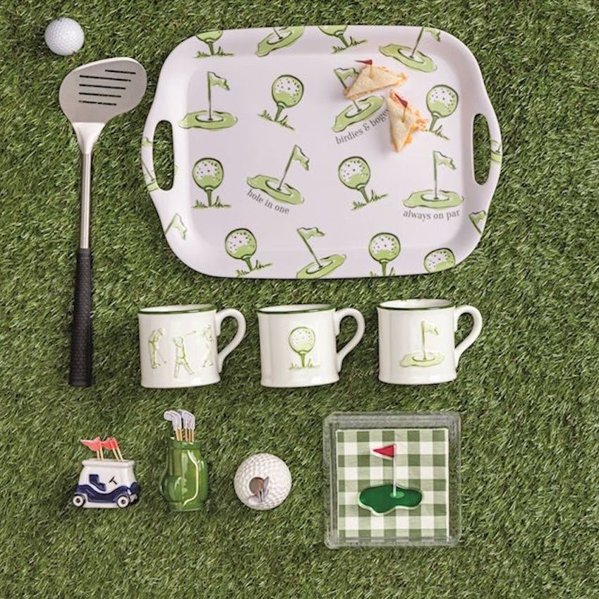 Mud Pie Mud Pie Golf Toothpick Holder Set - 3 Styles | CeCe's Home & Gifts