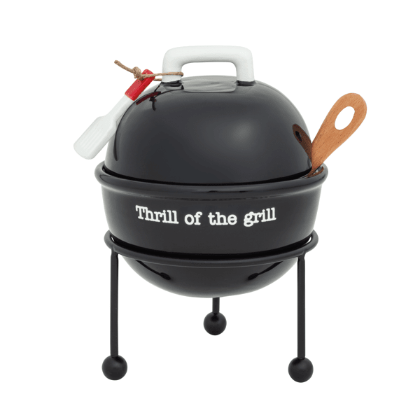 Mud Pie Mud Pie Grill Tidbit Dish Set | CeCe's Home & Gifts