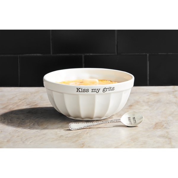 Mud Pie Grits Bowl Set - CeCe's Home & Gifts