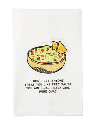 Mud Pie Guac Baby Girl Hand Towel - CeCe's Home & Gifts