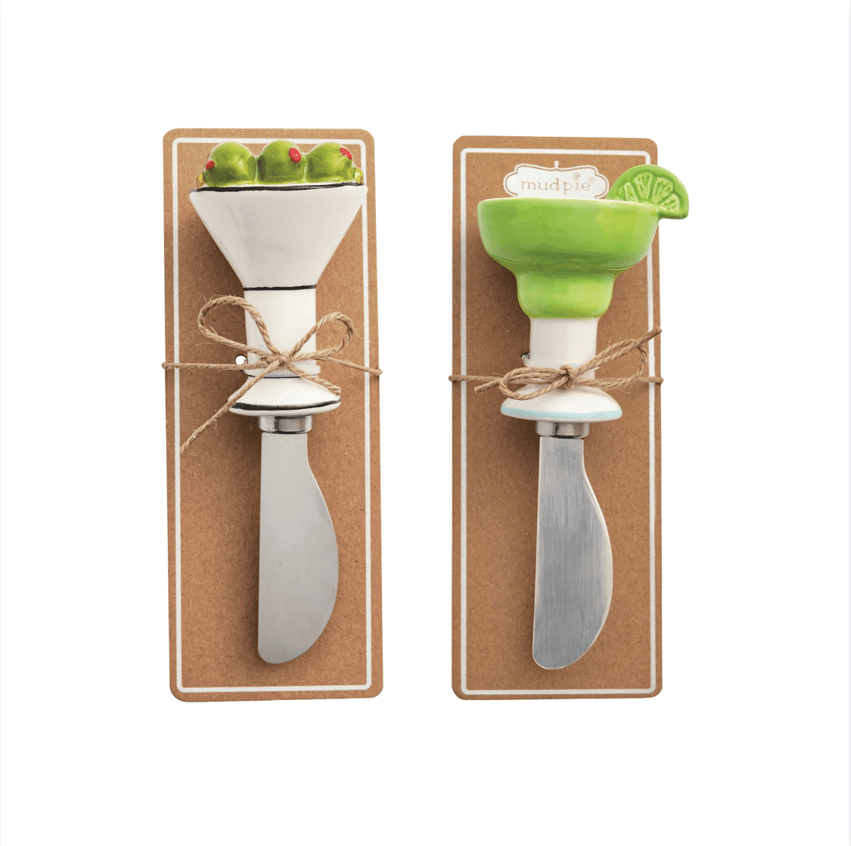 Mud Pie Mud Pie Happy Hour Spreaders - 2 Styles | CeCe's Home & Gifts
