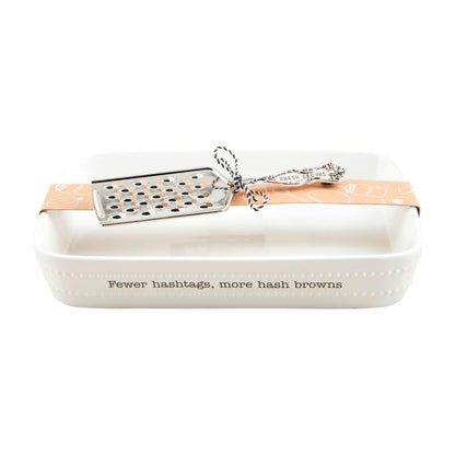 Mud Pie Mud Pie Hash Brown Casserole Dish Set | CeCe's Home & Gifts