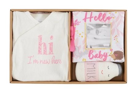 Mud Pie Hello Baby Girl Gift Box - CeCe's Home & Gifts