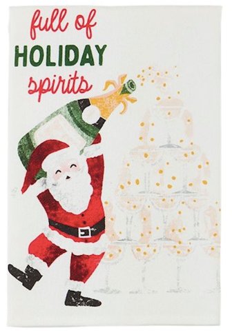 Mud Pie Holiday Bar Towels - CeCe's Home & Gifts