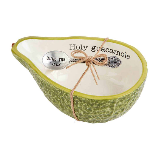 Mud Pie Mud Pie Holiday Guac Shaped Tidbit | CeCe's Home & Gifts