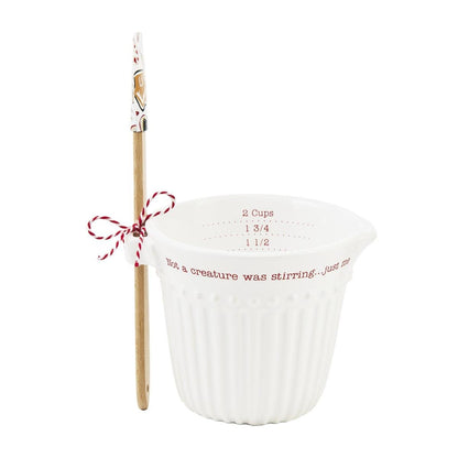 Mud Pie Mud Pie Holiday Measuring Cup and Spatula Set | CeCe's Home & Gifts
