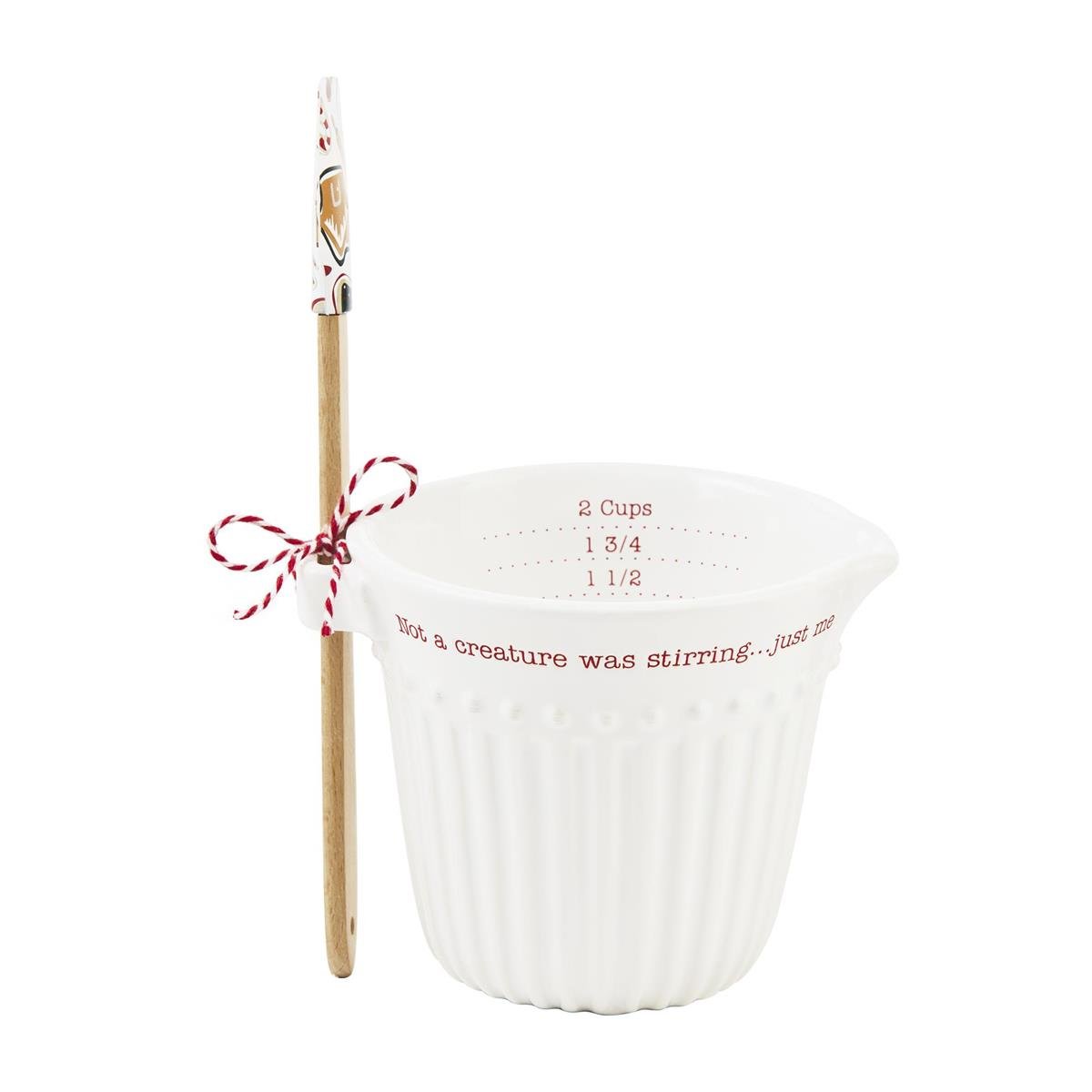 Mud Pie Holiday Measuring Cup and Spatula Set - CeCe's Home & Gifts