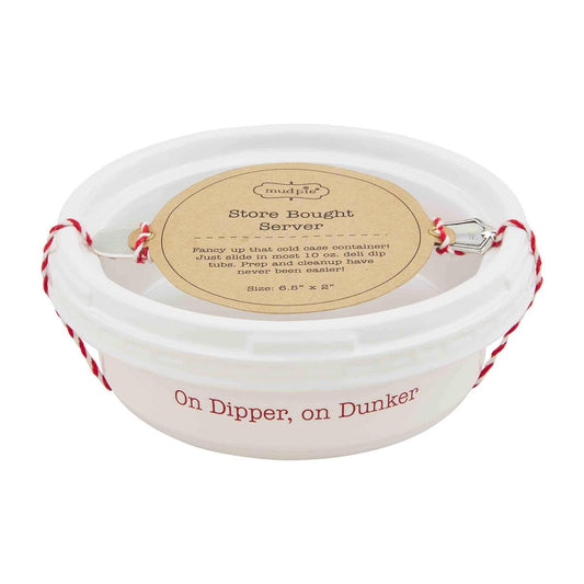Mud Pie Holiday Store Bought Dip Set - CeCe's Home & Gifts