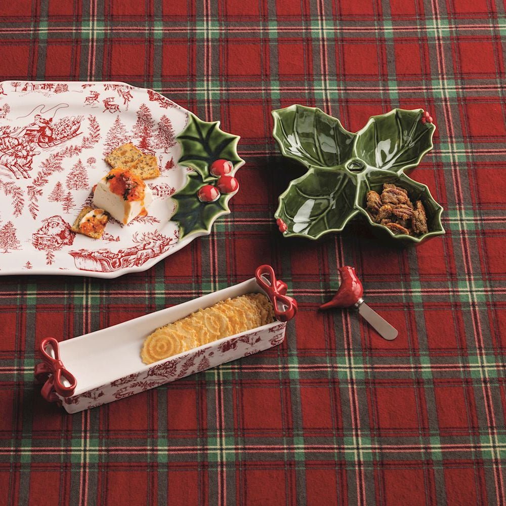 Mud Pie Mud Pie Holly Sectioned Sever Set | CeCe's Home & Gifts