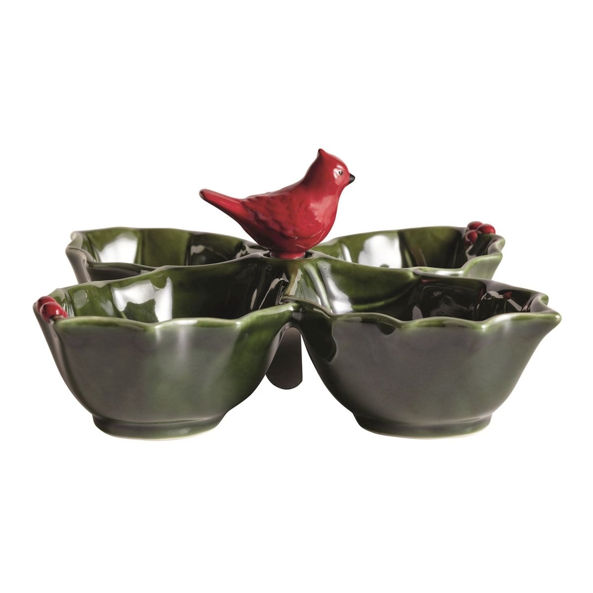 Mud Pie Mud Pie Holly Sectioned Sever Set | CeCe's Home & Gifts