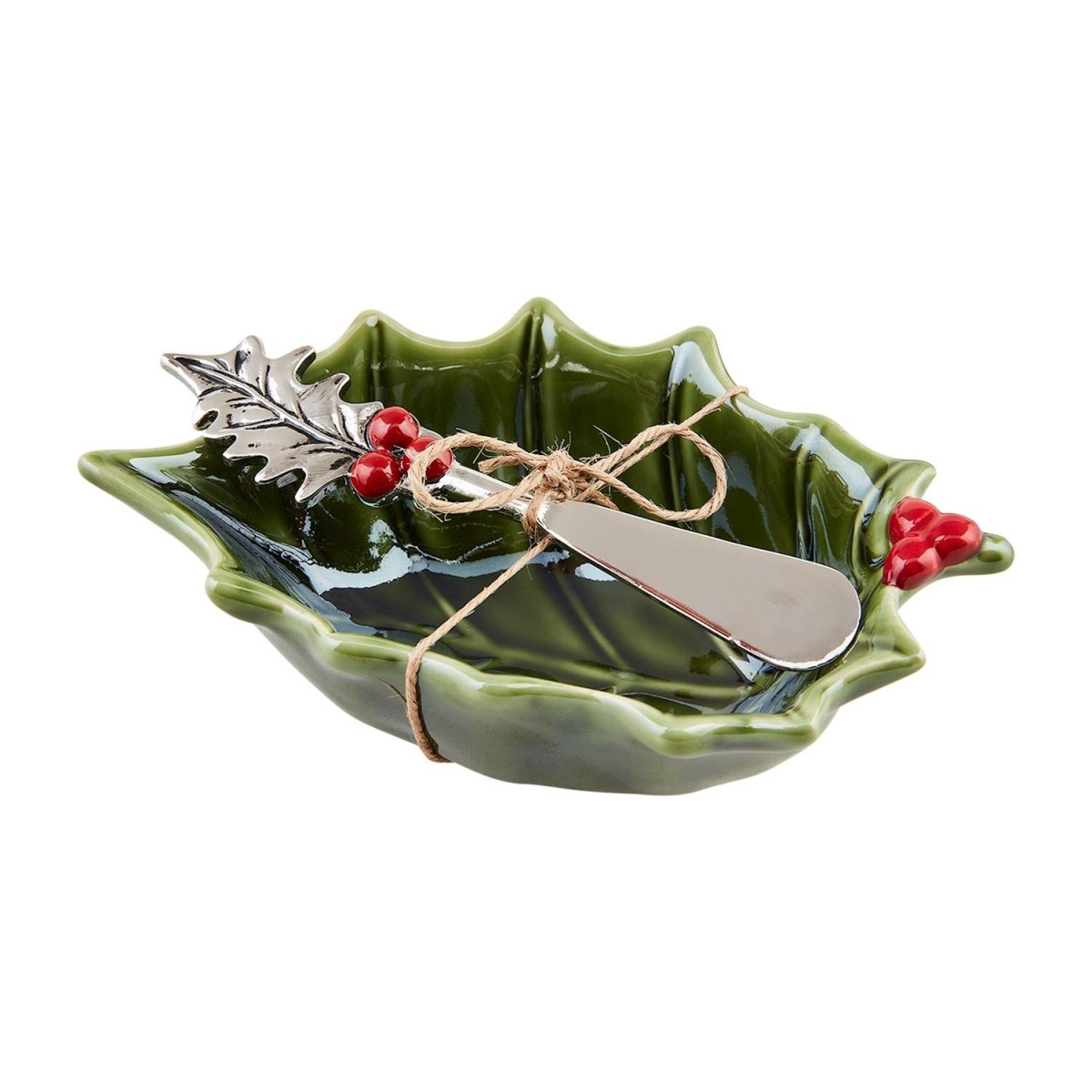 Mud Pie Mud Pie Holly Tidbit Bowl Set | CeCe's Home & Gifts