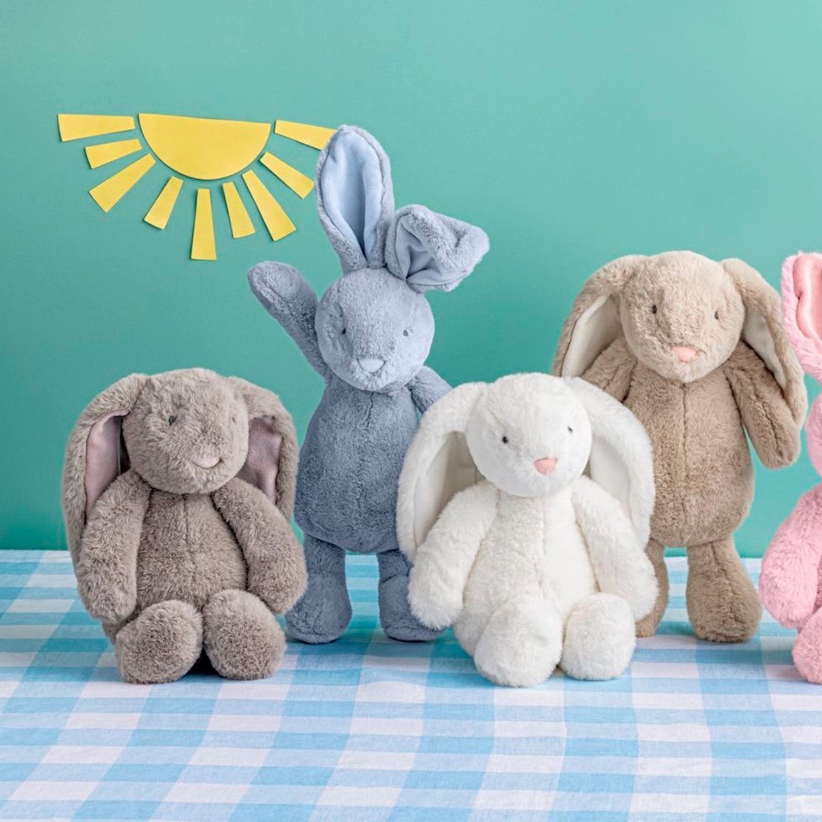 Mud Pie Mud Pie “Kit” The Tan Plush Bunny | CeCe's Home & Gifts