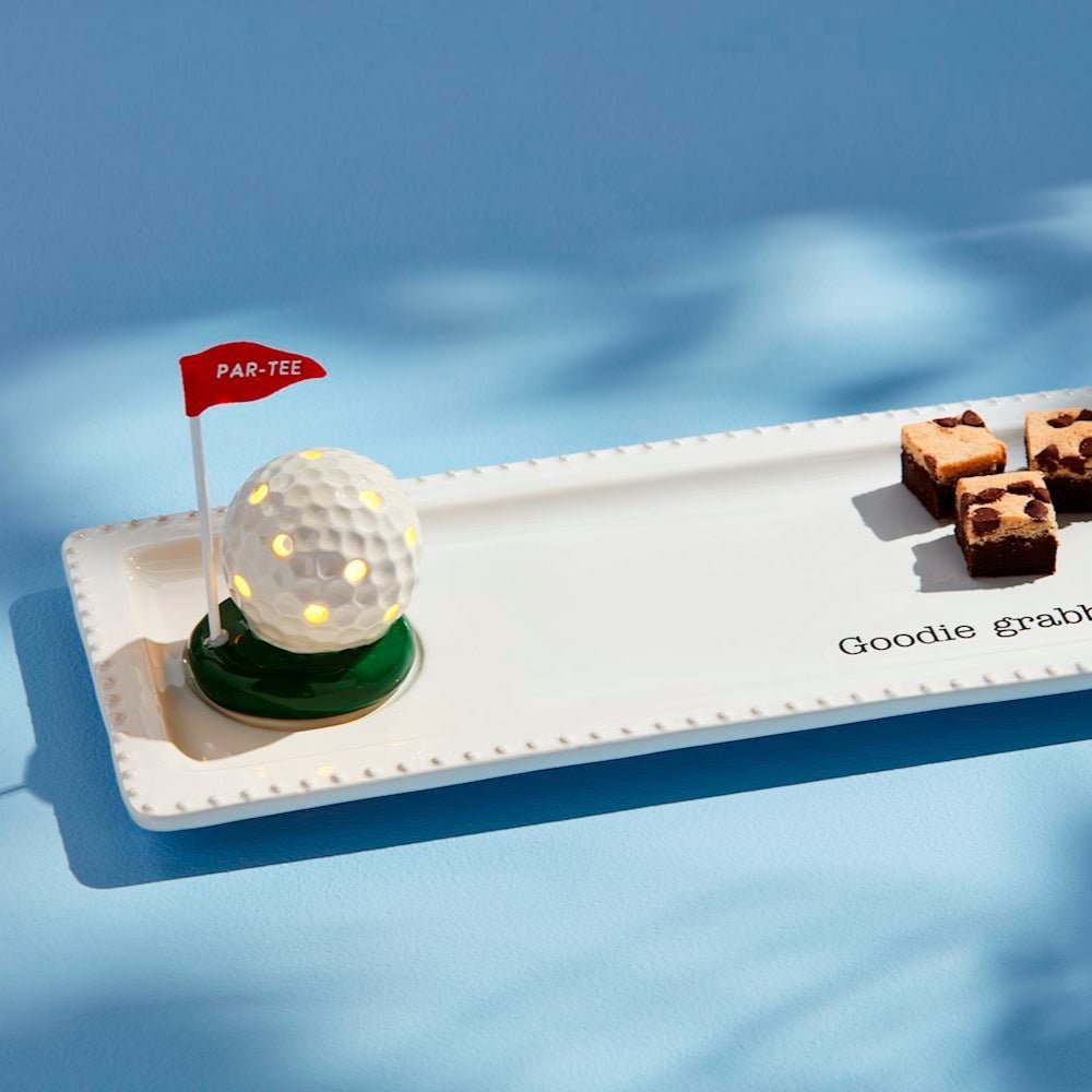 Mud Pie Mud Pie Light-Up Golf Ball Sitter | CeCe's Home & Gifts