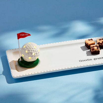 Mud Pie Mud Pie Light-Up Golf Ball Sitter | CeCe's Home & Gifts
