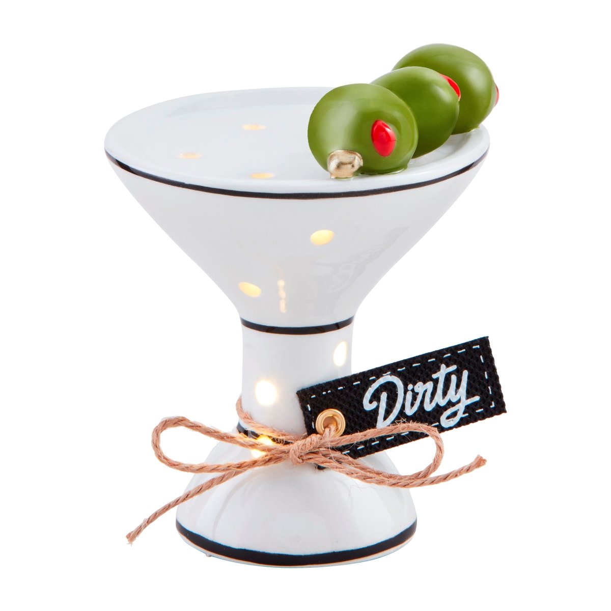 Mud Pie Mud Pie Light - Up Martini Sitter | CeCe's Home & Gifts