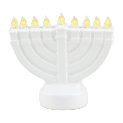 Mud Pie Mud Pie Light - Up Menorah Sitter | CeCe's Home & Gifts