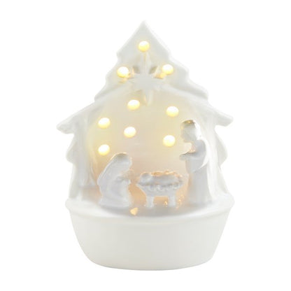 Mud Pie Mud Pie Light - Up Nativity Sitter | CeCe's Home & Gifts