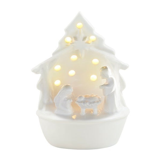 Mud Pie Mud Pie Light - Up Nativity Sitter | CeCe's Home & Gifts