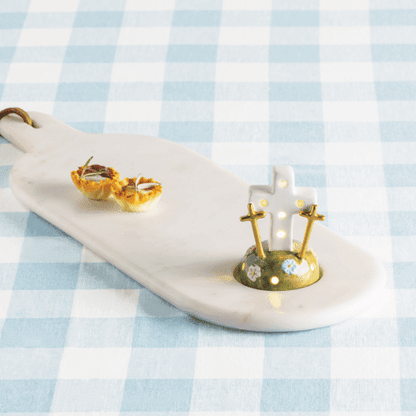 Mud Pie Mud Pie Light-Up Three Cross Sitter | CeCe's Home & Gifts