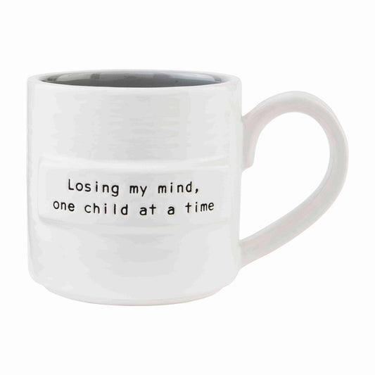 Mud Pie Mud Pie "Losing My Mind" Coffee Mug | CeCe's Home & Gifts