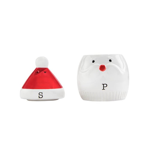 Mud Pie Magnetic Santa Salt & Pepper Set - CeCe's Home & Gifts