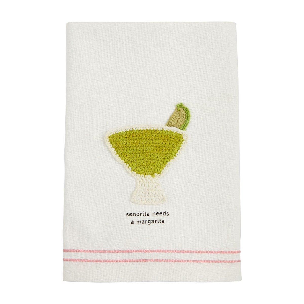 Mud Pie Mud Pie Margarita Fiesta Crochet Towel | CeCe's Home & Gifts