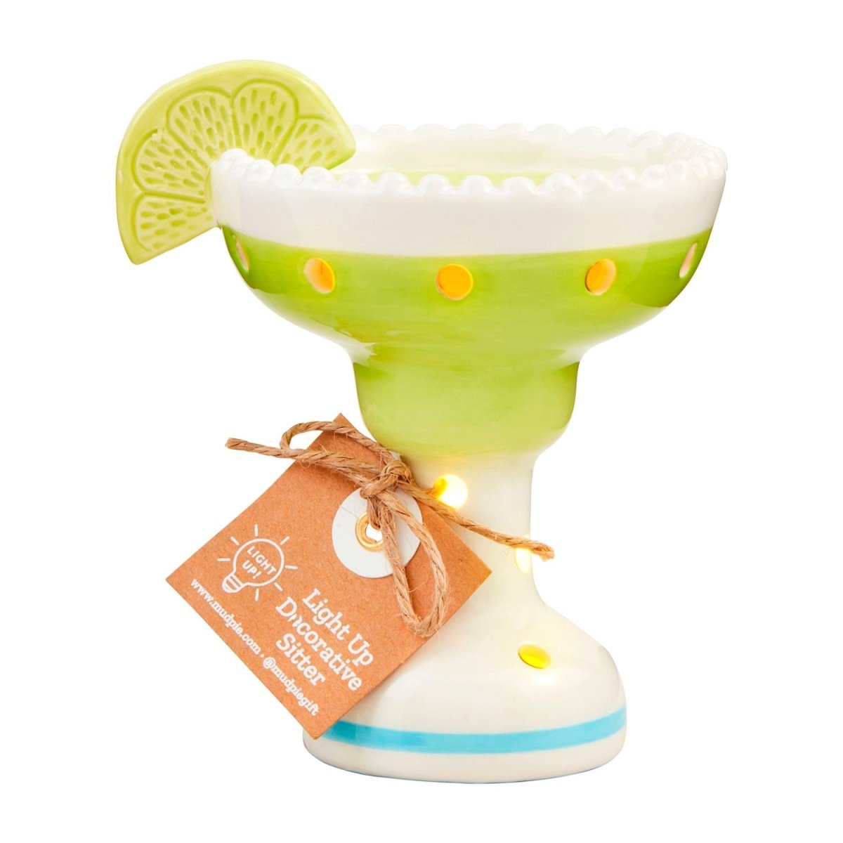 Mud Pie Margarita Light Up Sitter - CeCe's Home & Gifts