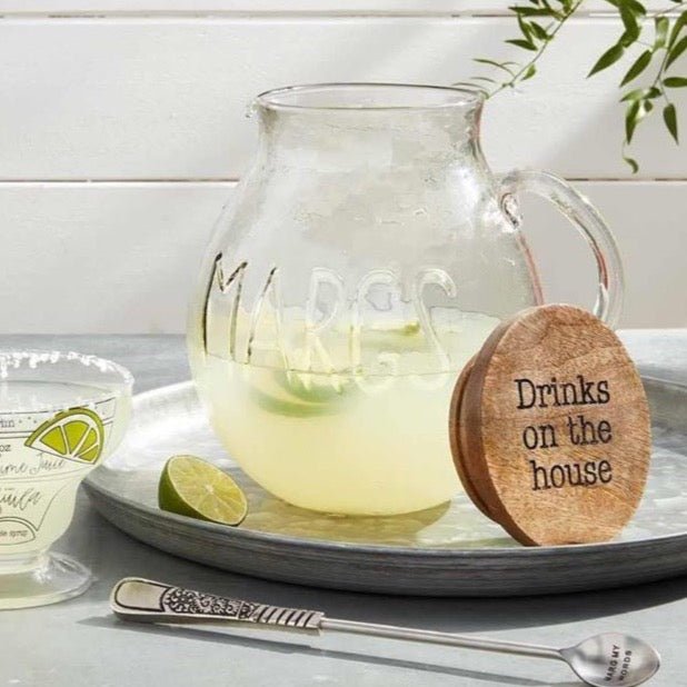 Mud Pie Margarita Pitcher Set - CeCe's Home & Gifts