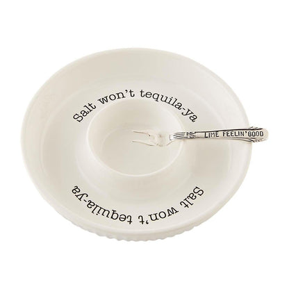 Mud Pie Mud Pie Margarita Salt Rimmer & Lime Set | CeCe's Home & Gifts