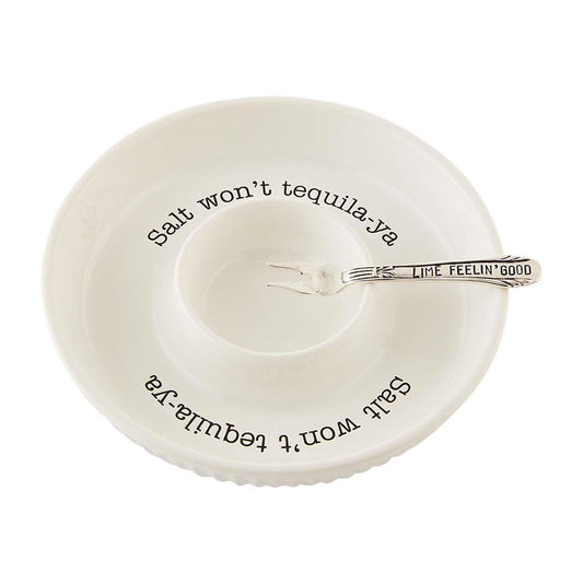 Mud Pie Mud Pie Margarita Salt Rimmer & Lime Set | CeCe's Home & Gifts