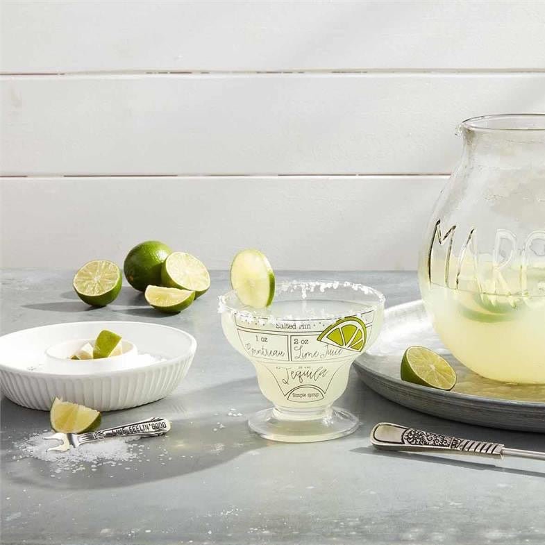 Mud Pie Mud Pie Margarita Salt Rimmer & Lime Set | CeCe's Home & Gifts