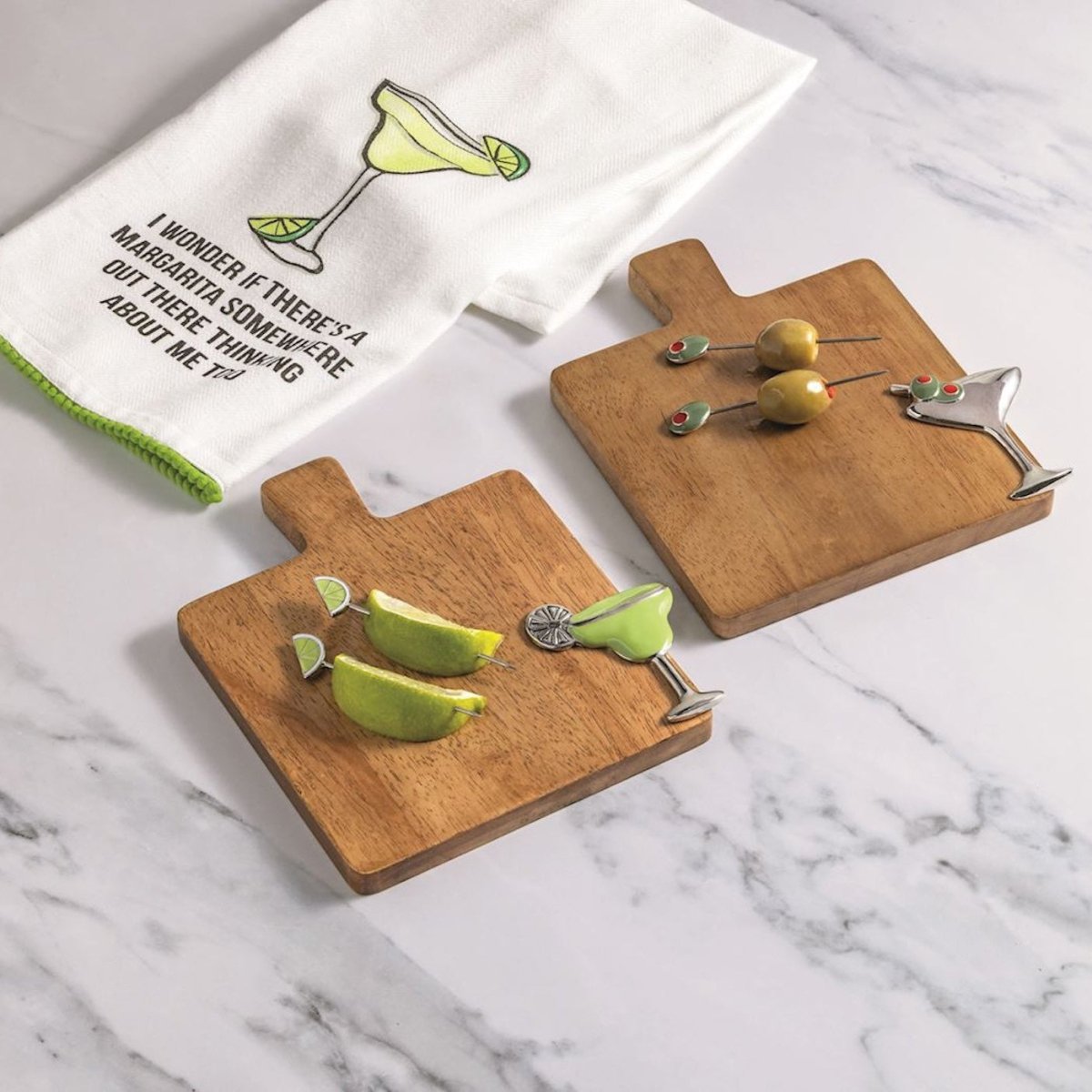 Mud Pie Mud Pie Martini Paddle Board Set | CeCe's Home & Gifts