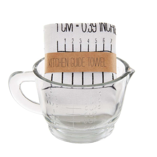Mud Pie Measuring Cup & Towel Set - CeCe's Home & Gifts