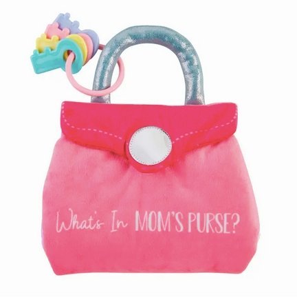 Mud Pie Mom's Plush Purse Book Toy - CeCe's Home & Gifts