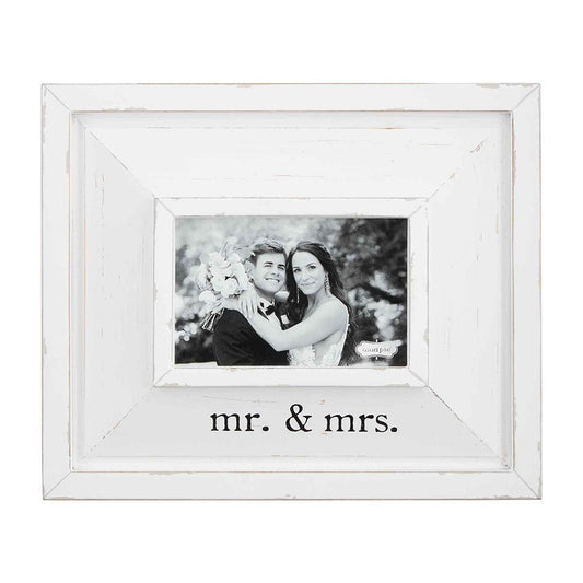 Mud Pie Mr. & Mrs. Picture Frame - CeCe's Home & Gifts
