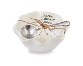 Mud Pie Mud Pie "Nacho Ordinary Salsa" Dip Cup Set | CeCe's Home & Gifts