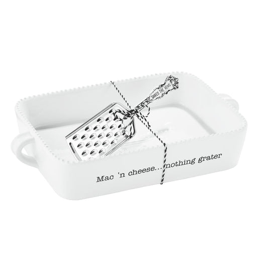 Mud Pie Mud Pie Nothin' Grater Mac & Cheese Set | CeCe's Home & Gifts