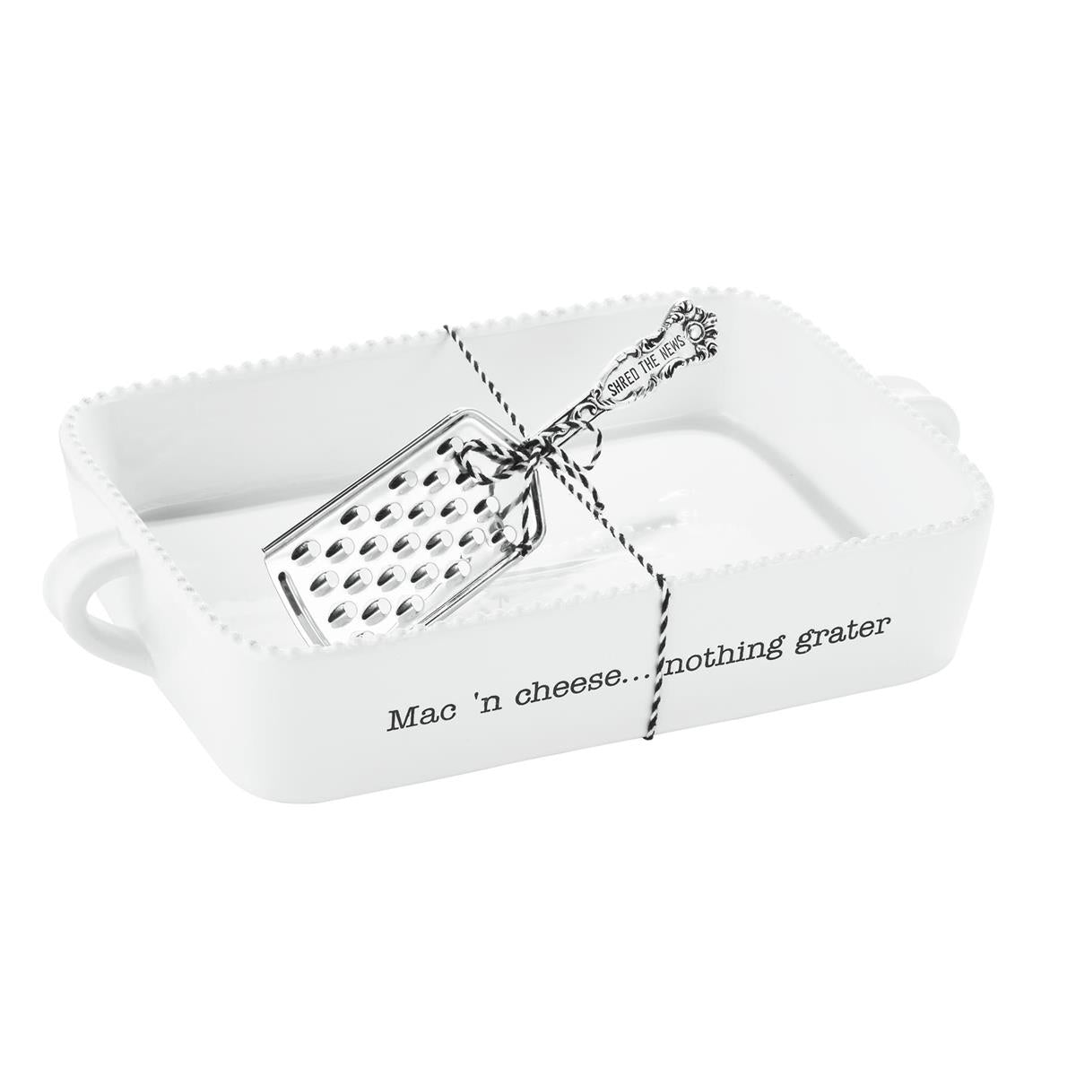 Mud Pie Mud Pie Nothin' Grater Mac & Cheese Set | CeCe's Home & Gifts