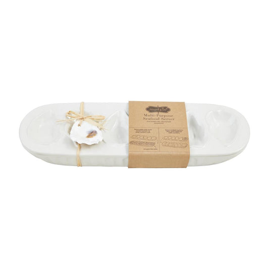 Mud Pie Oyster Chiller Tray Set - CeCe's Home & Gifts