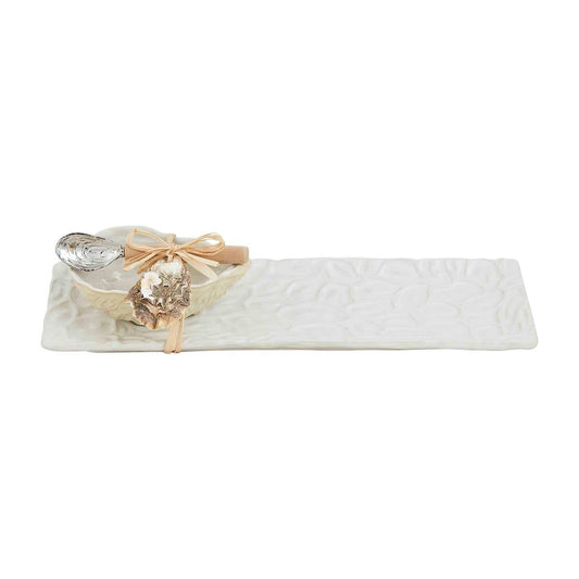 Mud Pie Oyster Tray & Dip Set - CeCe's Home & Gifts