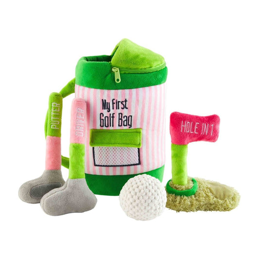 Mud Pie Mud Pie Pink Golf Plush Set | CeCe's Home & Gifts