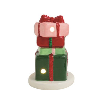 Mud Pie Mud Pie Present Light-Up Sitter | CeCe's Home & Gifts