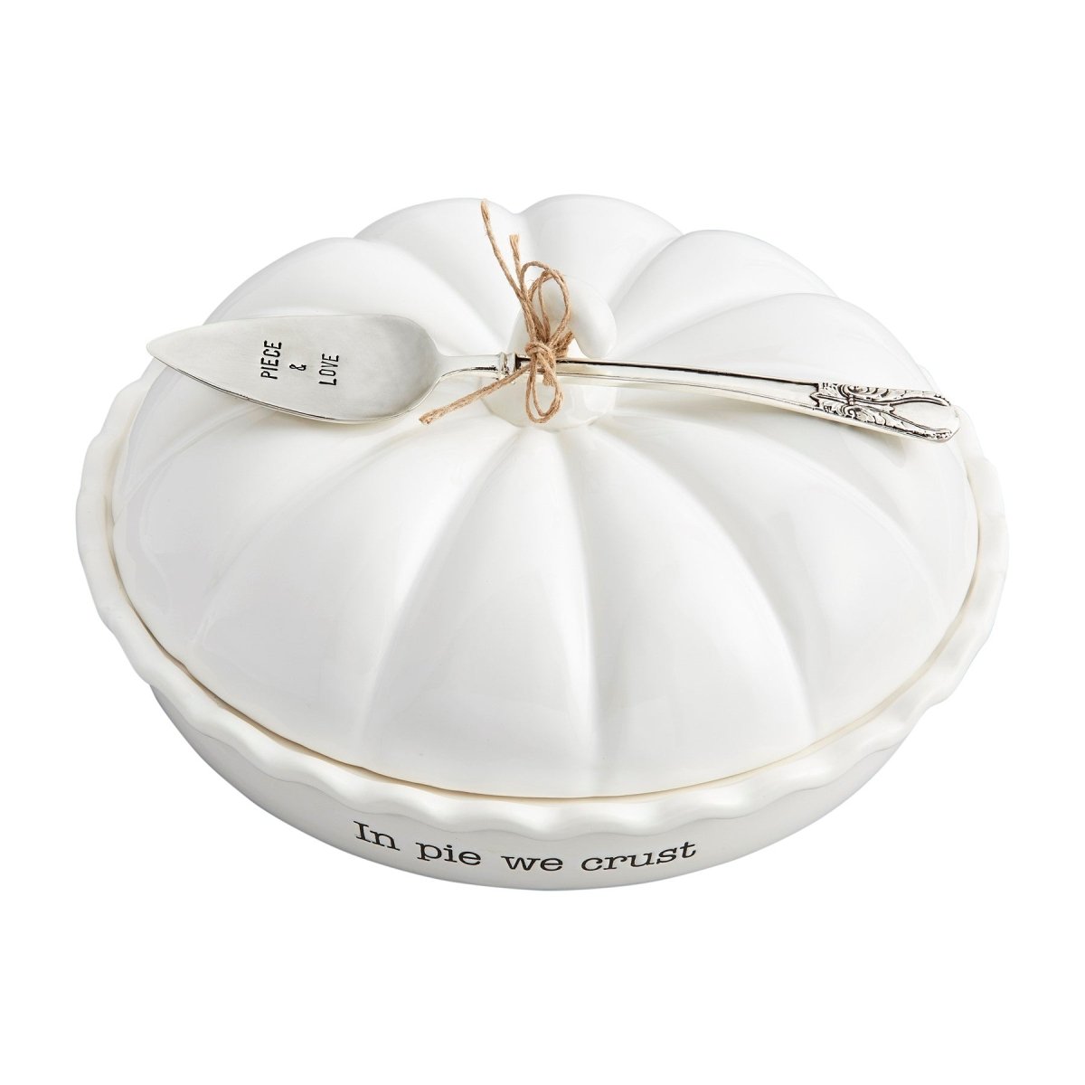 Mud Pie Mud Pie Pumpkin Pie Dish Set | CeCe's Home & Gifts