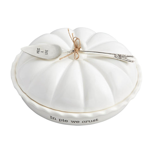 Mud Pie Mud Pie Pumpkin Pie Dish Set | CeCe's Home & Gifts