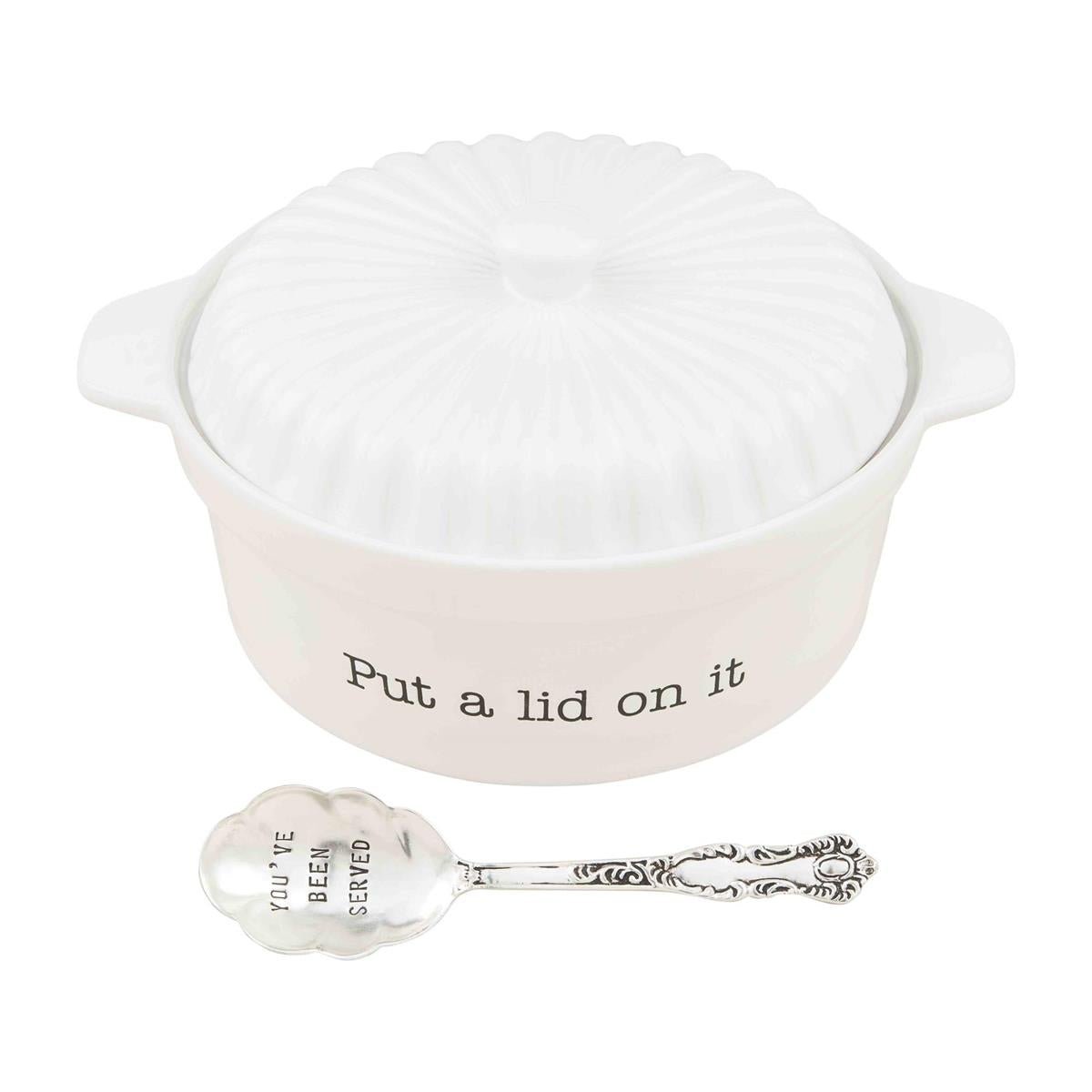 Mud Pie Mud Pie "Put a Lid On It" Lidded Baking Dish Set | CeCe's Home & Gifts