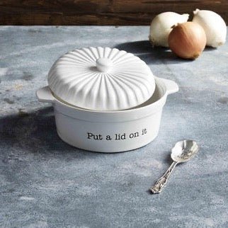 Mud Pie "Put a Lid On It" Lidded Baking Dish Set - CeCe's Home & Gifts