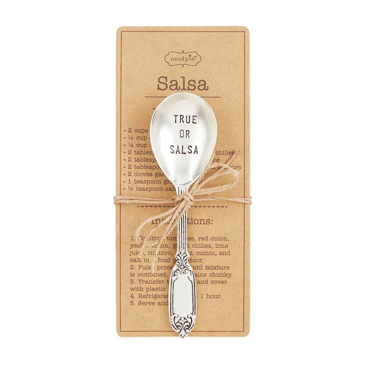 Mud Pie Mud Pie Recipe Spoon Set – Guac, Queso & Salsa | CeCe's Home & Gifts